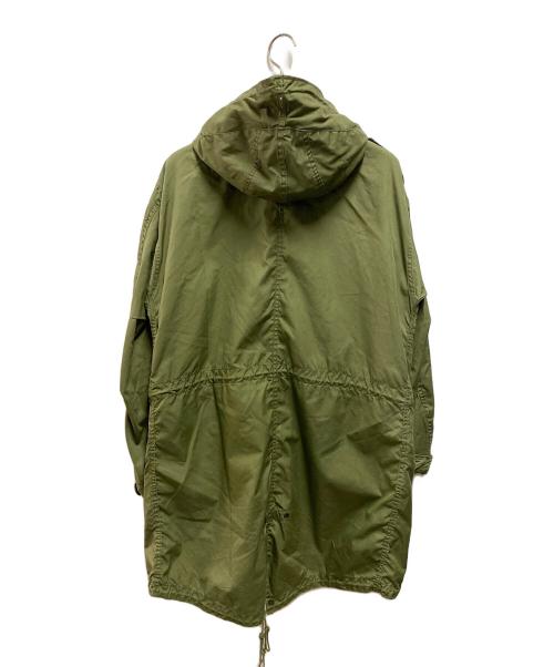 US ARMY（ユーエスアーミー）US ARMY (ユーエスアーミー) フード後付フィッシュテールコート グリーン サイズ:XSの古着・服飾アイテム
