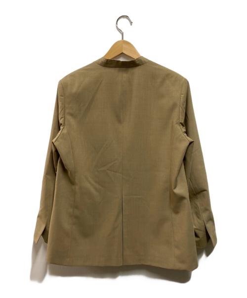 BEAUTY&YOUTH（ビューティーアンドユース）BEAUTY&YOUTH (ビューティーアンドユース) カットオフ カラーレス ジャケット ベージュ サイズ:Mの古着・服飾アイテム