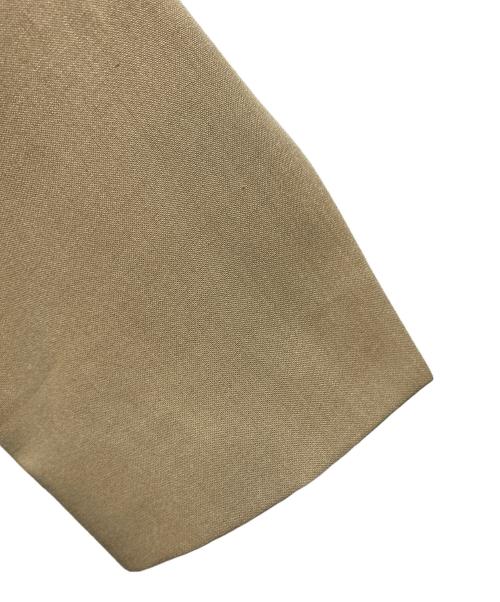 BEAUTY&YOUTH（ビューティーアンドユース）BEAUTY&YOUTH (ビューティーアンドユース) カットオフ カラーレス ジャケット ベージュ サイズ:Mの古着・服飾アイテム