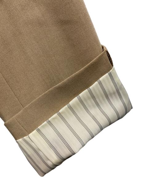 BEAUTY&YOUTH（ビューティーアンドユース）BEAUTY&YOUTH (ビューティーアンドユース) カットオフ カラーレス ジャケット ベージュ サイズ:Mの古着・服飾アイテム