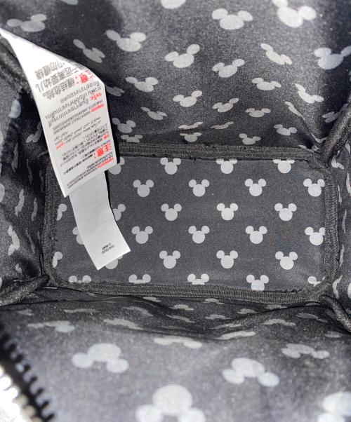 Disney STORE（ディズニーストア）Disney STORE (ディズニーストア) Lounge Fly (ラウンジフライ) 編込みフェイクレザーバックパック ブラックの古着・服飾アイテム