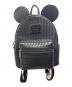 Disney STORE（ディズニーストア）の古着「編込みフェイクレザーバックパック」｜ブラック