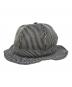 SUPREME (シュプリーム) Stripe Mesh Bell Hat ホワイト×ネイビー：4000円