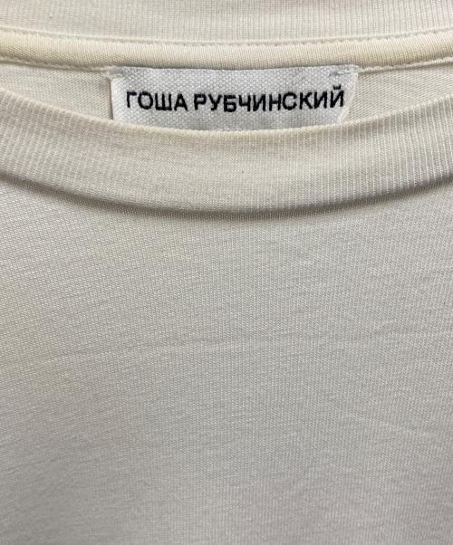 Gosha Rubchinskiy（ゴーシャラブチンスキー）Gosha Rubchinskiy (ゴーシャラブチンスキー) DJ Oversize T-Shirt ホワイト サイズ:Ｓの古着・服飾アイテム