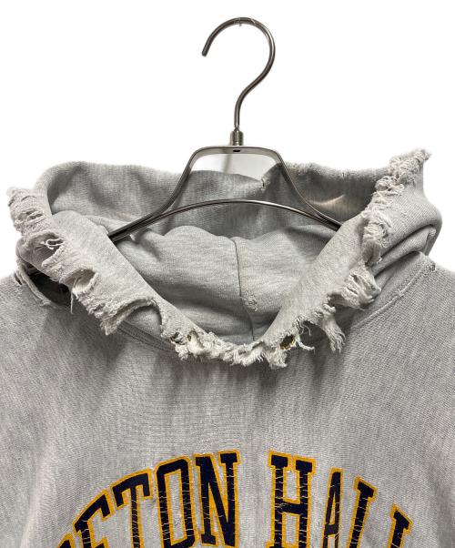 Champion REVERSE WEAVE（チャンピオン リバース ウィーブ）Champion REVERSE WEAVE (チャンピオン リバース ウィーブ) 90sボロリバースウィーブスウェット グレー サイズ:Ⅼの古着・服飾アイテム