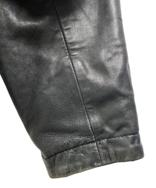 NAUTICA（ノーティカ）NAUTICA (ノーティカ) リバーシブルレザージャケット ブラック サイズ:40の古着・服飾アイテム