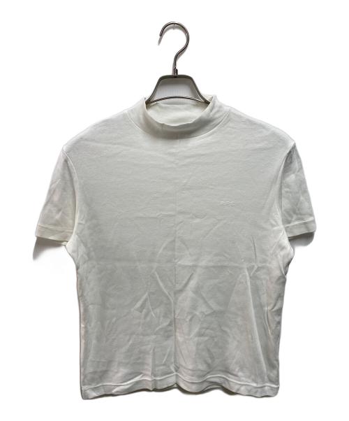 A.P.C.（アーペーセー）A.P.C. (アーペーセー) モックネックカットソー ホワイト サイズ:Ｍの古着・服飾アイテム