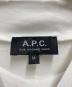 中古・古着 A.P.C. (アーペーセー) モックネックカットソー ホワイト サイズ:Ｍ：4000円