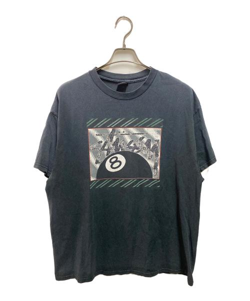 stussy（ステューシー）stussy (ステューシー) 00’s 8ボールTee ネイビー サイズ:ＸＬの古着・服飾アイテム