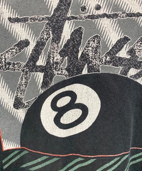 stussy（ステューシー）stussy (ステューシー) 00’s 8ボールTee ネイビー サイズ:ＸＬの古着・服飾アイテム