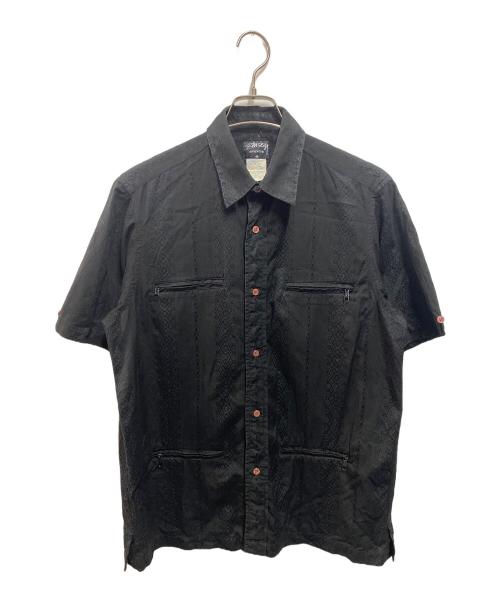 stussy（ステューシー）stussy (ステューシー) キューバシャツ ブラック サイズ:Ｍの古着・服飾アイテム