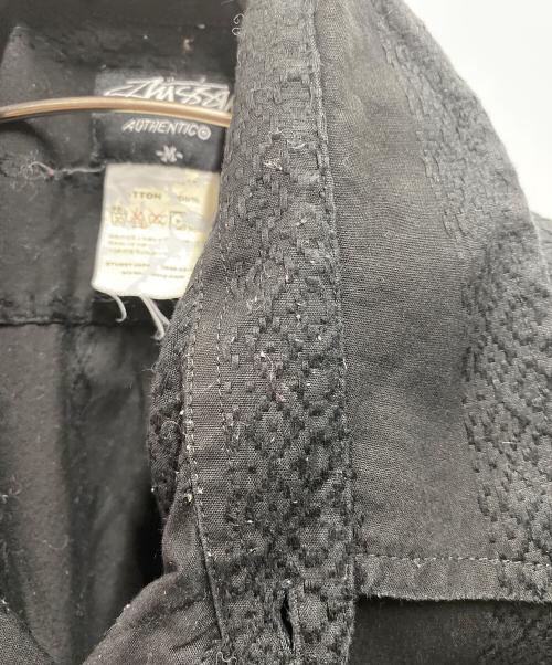 stussy（ステューシー）stussy (ステューシー) キューバシャツ ブラック サイズ:Ｍの古着・服飾アイテム