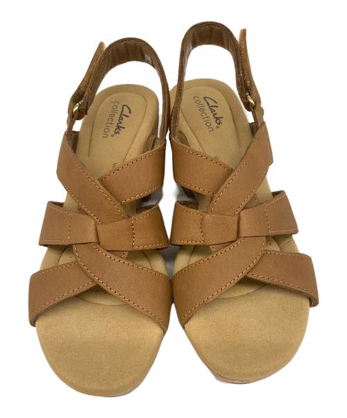 CLARKS（クラークス）CLARKS (クラークス) Giselle Beach ブラウン サイズ:表記無しの古着・服飾アイテム