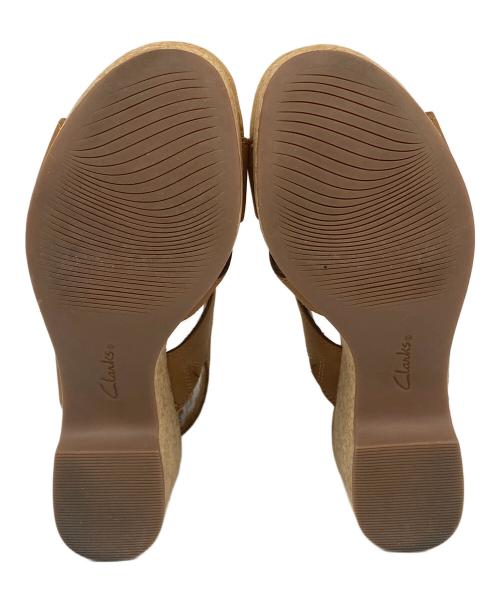 CLARKS（クラークス）CLARKS (クラークス) Giselle Beach ブラウン サイズ:表記無しの古着・服飾アイテム