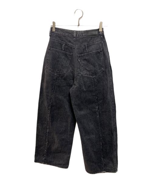 jieda（ジエダ）jieda (ジエダ) EX.SWITCHING OVER DENIM PANTS ブラック サイズ:1の古着・服飾アイテム