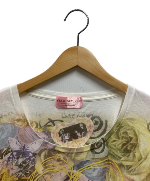 Hysteric Glamour（ヒステリックグラマー）Hysteric Glamour (ヒステリックグラマー) COURTNEY LOVE カットソー ホワイト サイズ:FREEの古着・服飾アイテム