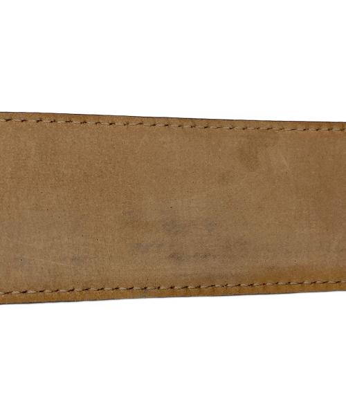 GUCCI（グッチ）GUCCI (グッチ) インターロッキングG バックル GG ベルト ベージュの古着・服飾アイテム