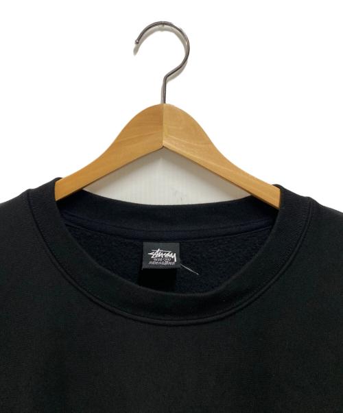 stussy（ステューシー）stussy (ステューシー) BASIC STUSSY CREW ブラック サイズ:ＸＬの古着・服飾アイテム