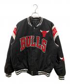 running cheetahsランニングチーターズ）の古着「スタジャン」｜ブラック