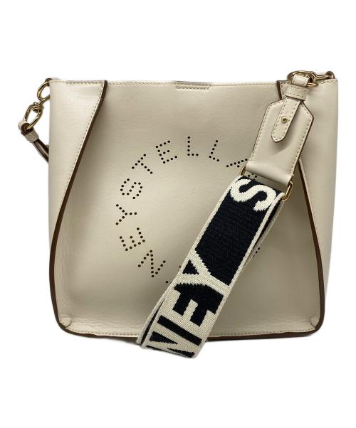 STELLA McCARTNEY（ステラマッカートニー）STELLA McCARTNEY (ステラマッカートニー) ステラロゴショルダーバッグ アイボリーの古着・服飾アイテム