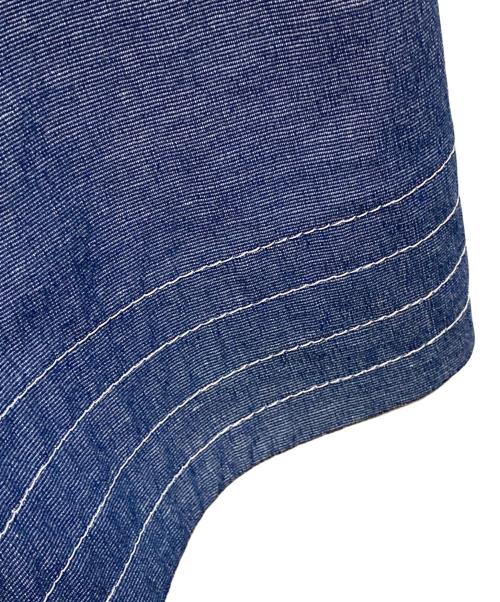 M'S GRACY（エムズグレイシー）M'S GRACY (エムズグレイシー) Aラインシルエットジャンパースカート インディゴ サイズ:Ｍの古着・服飾アイテム