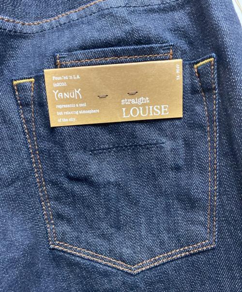 YANUK（ヤヌーク）YANUK (ヤヌーク) LOUISEデニムパンツ インディゴ サイズ:22 未使用品の古着・服飾アイテム