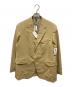AURALEE（オーラリー）の古着「SUPER FINE TROPICAL WOOL JACKET」｜ベージュ