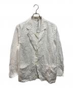 AURALEEオーラリー）の古着「WRINKLED WASHED FINX TWILL JACKET」｜ホワイト