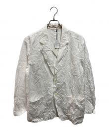AURALEE（オーラリー）の古着「WRINKLED WASHED FINX TWILL JACKET」｜ホワイト