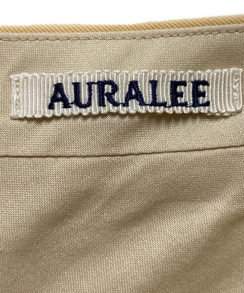 AURALEE（オーラリー）AURALEE (オーラリー) LIGHT WOOL MAX GABARDINE SLACKS ベージュ サイズ:2の古着・服飾アイテム