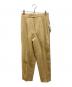 AURALEE（オーラリー）の古着「LIGHT WOOL MAX GABARDINE SLACKS」｜ベージュ