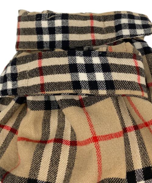 Burberry's（バーバリー）Burberry's (バーバリーズ) ノバチェッククロップドパンツ ベージュ サイズ:79ｃｍの古着・服飾アイテム