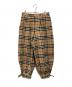Burberry's（バーバリーズ）の古着「ノバチェッククロップドパンツ」｜ベージュ