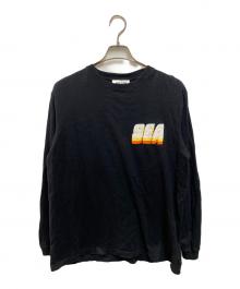 WIND AND SEA（ウィンダンシー）の古着「プリントカットソー」｜ブラック