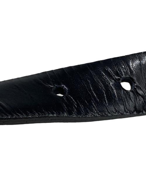 TOGA VIRILIS（トーガ ビリリース）TOGA VIRILIS (トーガ ビリリース) Metal buckle belt ブラックの古着・服飾アイテム