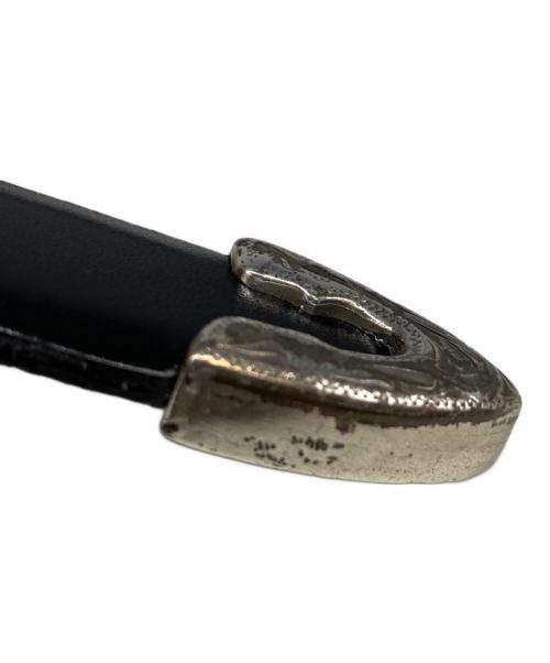 TOGA VIRILIS（トーガ ビリリース）TOGA VIRILIS (トーガ ビリリース) Metal buckle belt ブラックの古着・服飾アイテム