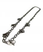 DIESELディーゼル）の古着「オーバルＤロゴネックレス」