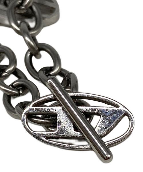 DIESEL（ディーゼル）DIESEL (ディーゼル) オーバルＤロゴネックレスの古着・服飾アイテム