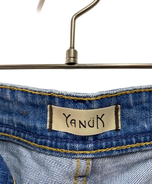 YANUK（ヤヌーク）YANUK (ヤヌーク) ボーイズテーパードデニムパンツ インディゴ サイズ:24の古着・服飾アイテム