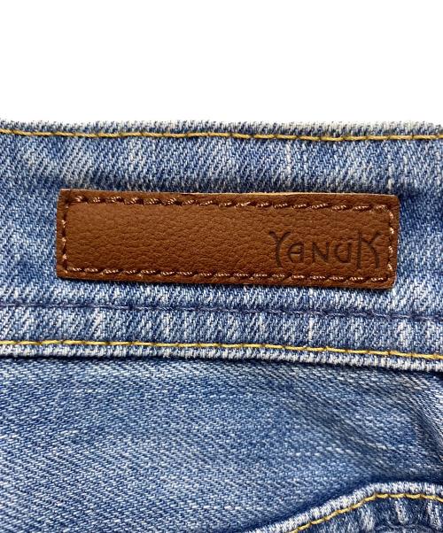 YANUK（ヤヌーク）YANUK (ヤヌーク) ボーイズテーパードデニムパンツ インディゴ サイズ:24の古着・服飾アイテム