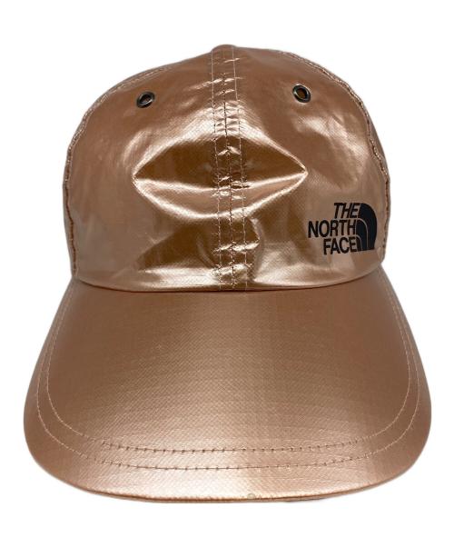 SUPREME（シュプリーム）SUPREME (シュプリーム) THE NORTH FACE (ザ ノース フェイス) Metallic 6-Panel Cap ベージュの古着・服飾アイテム