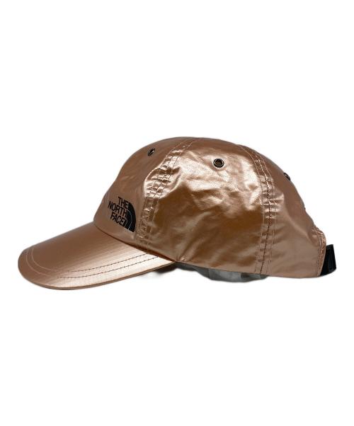 SUPREME（シュプリーム）SUPREME (シュプリーム) THE NORTH FACE (ザ ノース フェイス) Metallic 6-Panel Cap ベージュの古着・服飾アイテム