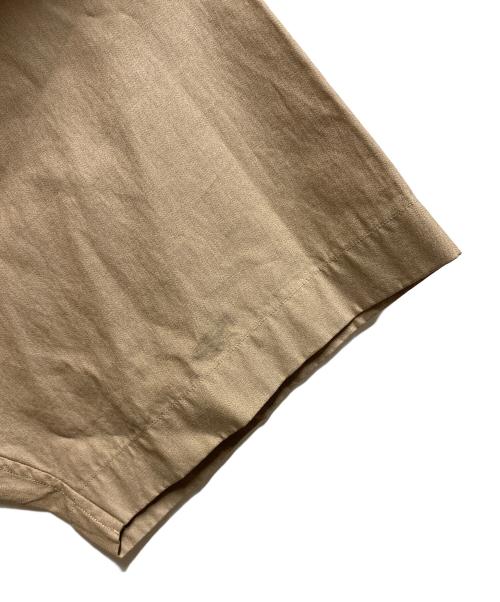 AURALEE（オーラリー）AURALEE (オーラリー) Washed FINX TWILL BIG Half sleeved SHIRT ベージュ サイズ:4の古着・服飾アイテム