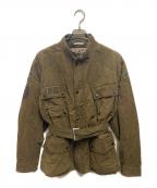 fennica×Universal Worksフェニカ×ユニバーサルワークス）の古着「Greaser jacket」｜ブラウン