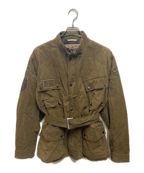 fennica（フェニカ）fennica (フェニカ) Universal Works (ユニバーサルワークス) Greaser jacket ブラウン サイズ:Lの古着・服飾アイテム