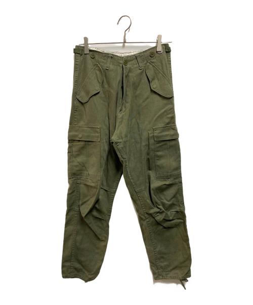 US ARMY（ユーエスアーミー）US ARMY (ユーエスアーミー) カーゴパンツ オリーブ サイズ:Ｍの古着・服飾アイテム