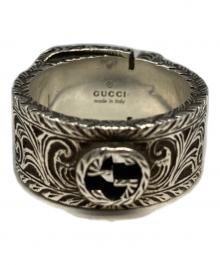 GUCCI（グッチ）の古着「ガーデンベルトモチーフリング」｜シルバー