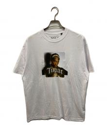 X-LARGE×TUPAC（エクストララージ）の古着「BOX LOGO S/S TEE」｜ホワイト