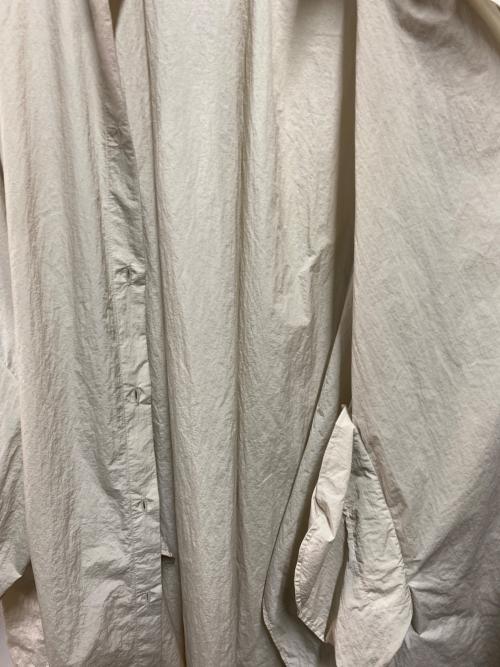 LE PHIL（ル フィル）LE PHIL (ル フィル) ミリタリープルーフオーバーサイズブラウス ベージュ サイズ:FREEの古着・服飾アイテム