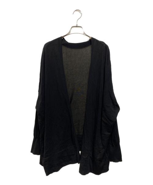 MUSE（ミューズ）MUSE (ミューズ) shake code ショートカーディガン ブラック サイズ:FREEの古着・服飾アイテム